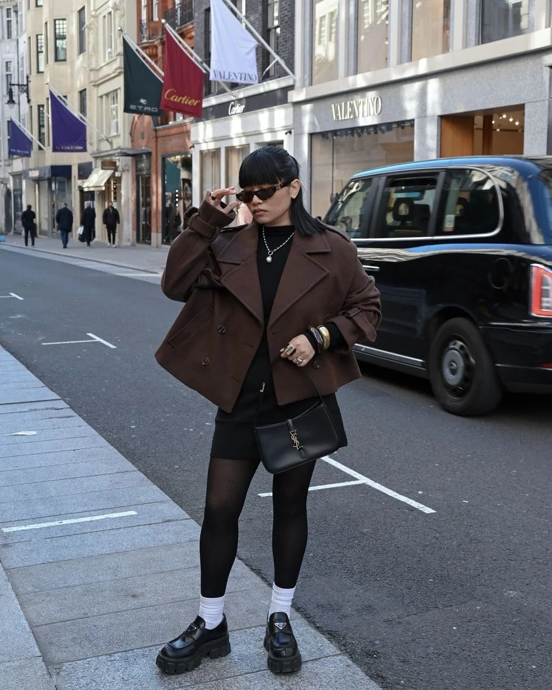 Customer photo review of Daphne Short Autumn Winter Coat