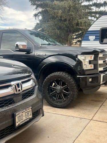 Customer photo review of Rancho Quick Lift Loaded Leveling Kit Diver Side | Fits 2015-2021 Ford F150 4WD