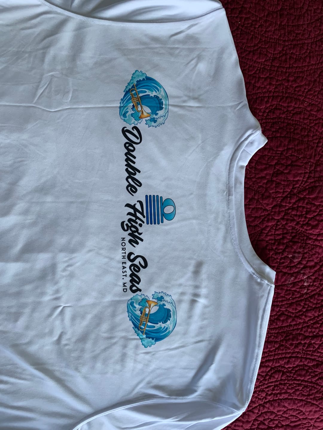 Customer photo review of Custom Digital Boat Name Logo Design