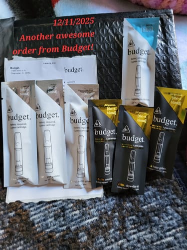 Customer photo review of 3pc Flavor Pack of 1 Gram THC-P Blend Vape Cartridge