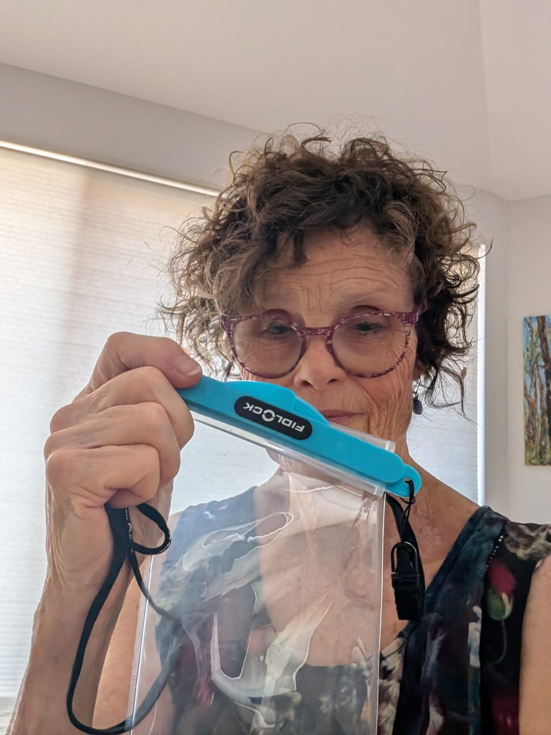 Customer photo review of Hermetic Waterproof Phone Case - Dry Pouch Medium