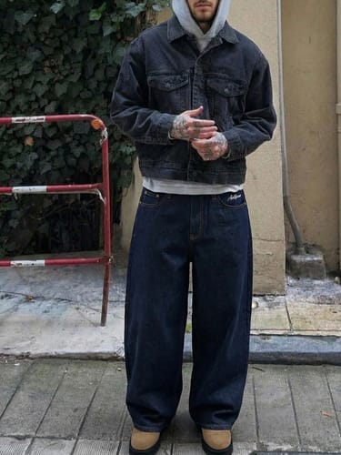 Customer photo review of ARTKIMO'S TRUE RAW DENIMS.