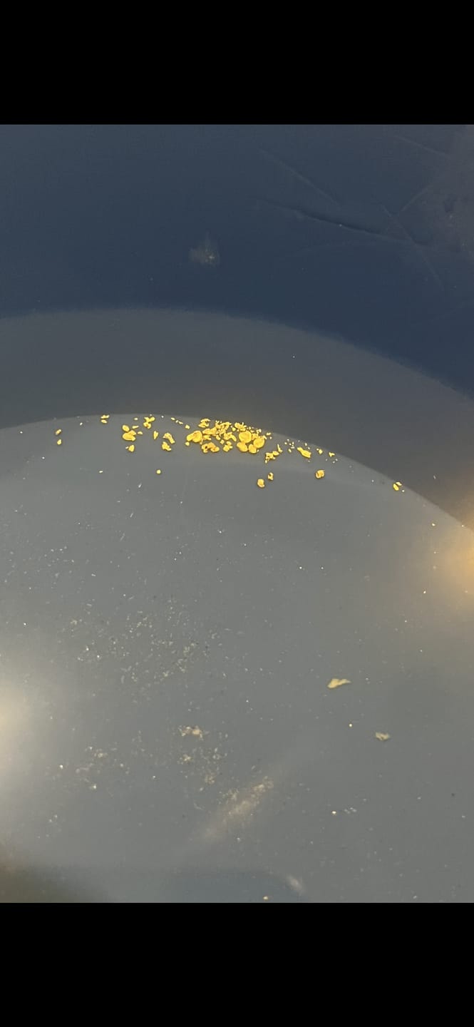 Customer photo review of 888 Gold Rat sluice - with Mini cell Dream mat
