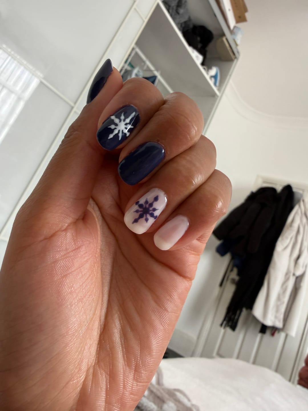 Customer photo review of Semilac 389 Coconut Ice Cream UV Gel Polish