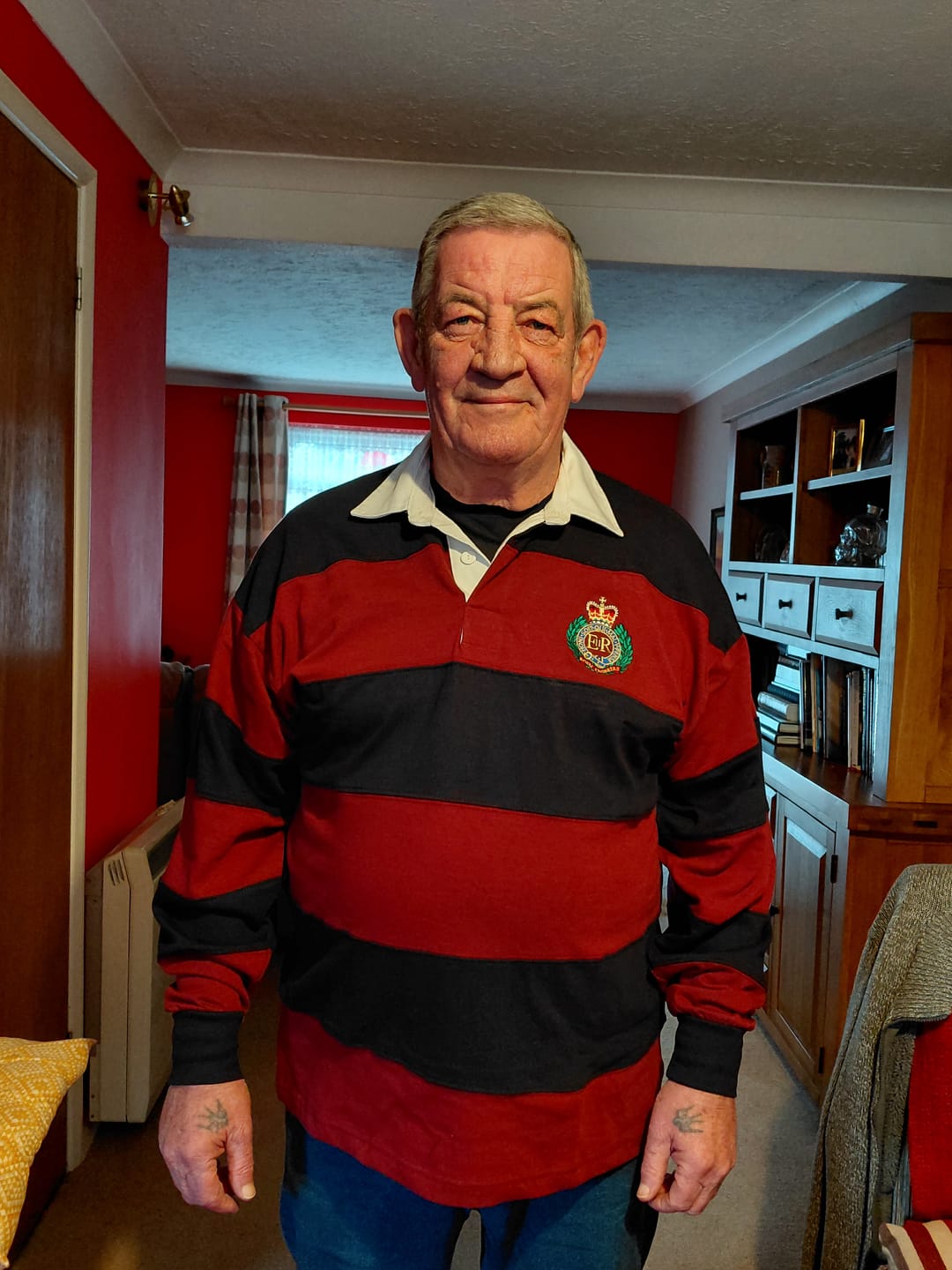 Customer photo review of RE Cap Badge Rugby Shirt *LIMITED STOCK*
