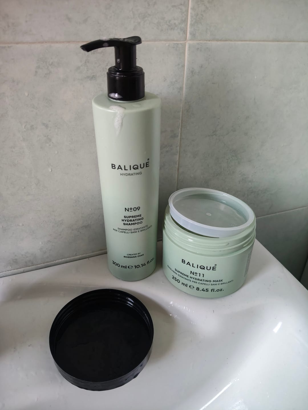Customer photo review of N°09 - SUPREME  HYDRATING SHAMPOO