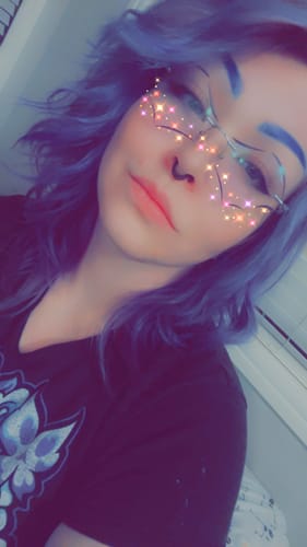 Customer photo review of Batty Eyeglasses