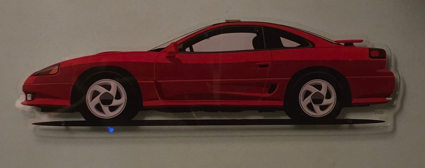 Customer photo review of Art Mural Acrylique : Impression de Voiture Personnalisée