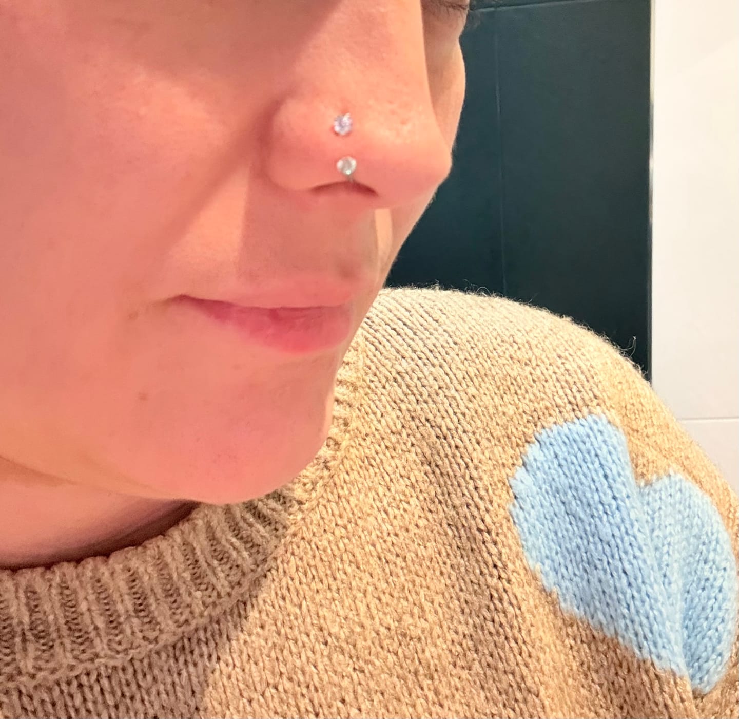 Customer photo review of Piercing Jade