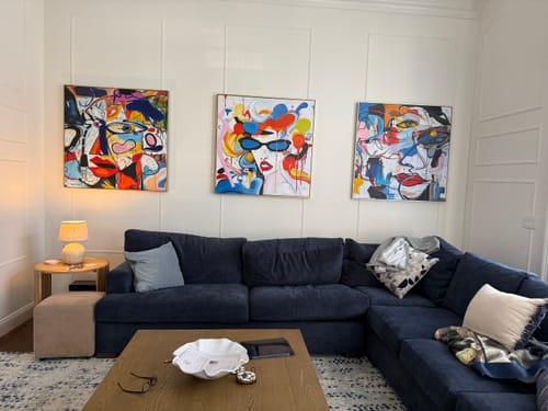 Customer review photo for Abstract Graffiti Art #GA020
