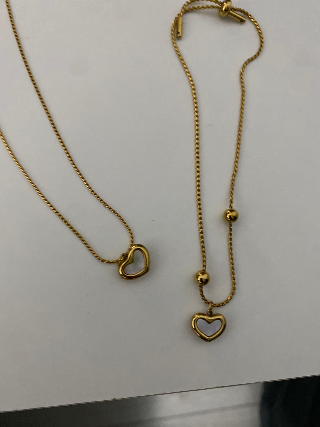 Customer photo review of Set Heart Trio