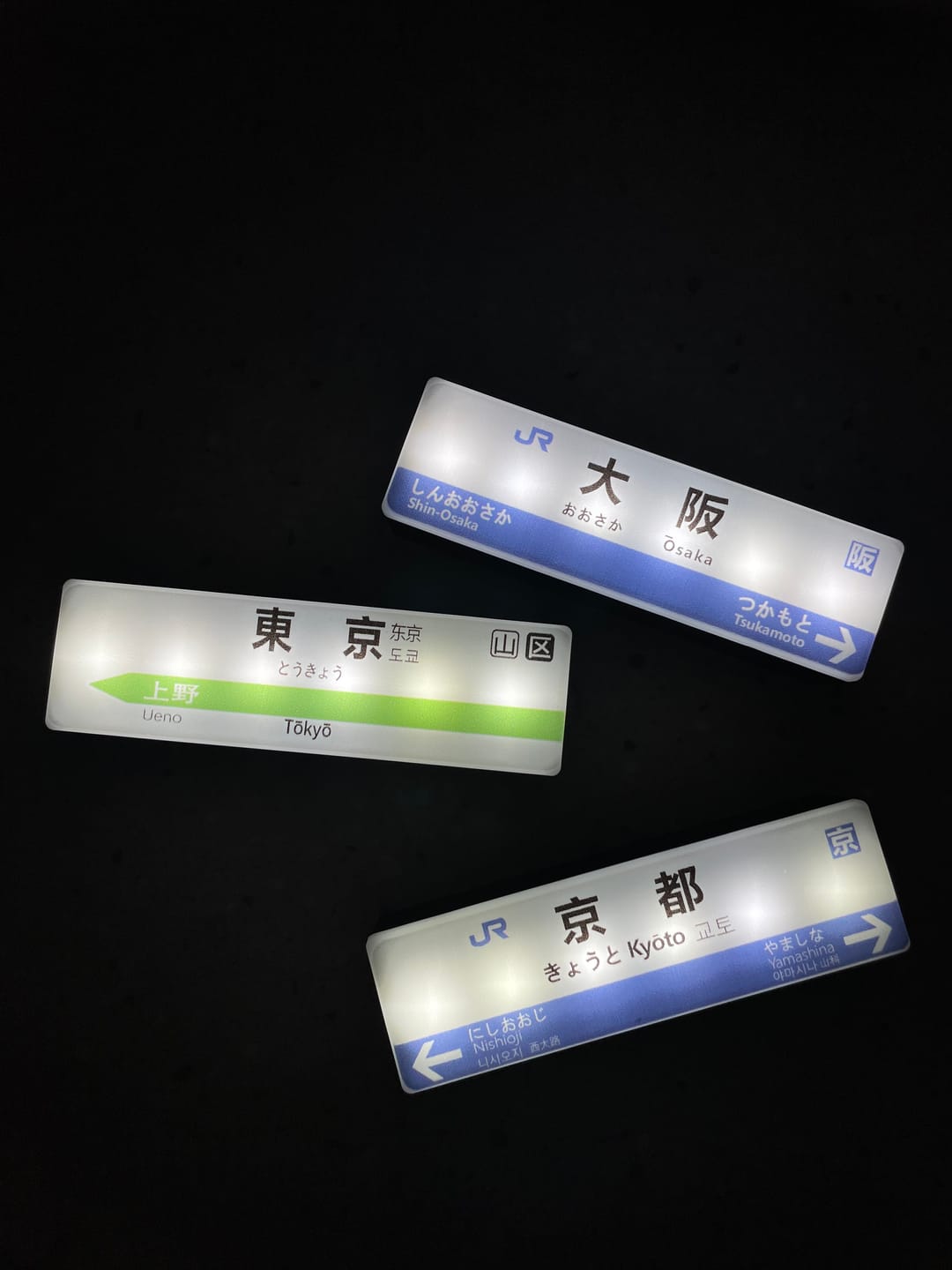 Customer photo review of Japan Railway Magnets