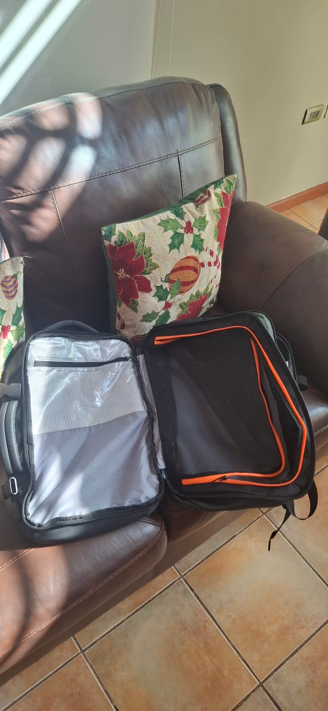 Customer photo review of Grand Travel Backpack