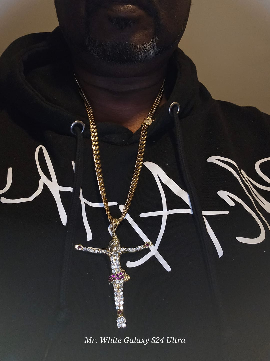 Customer photo review of Iced Clasp Miami Cuban Link Chain
