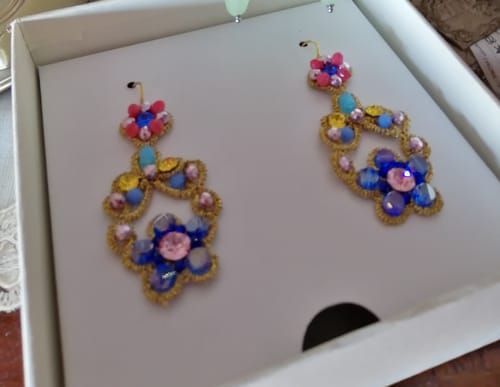 Customer photo review of Orecchini Dolly