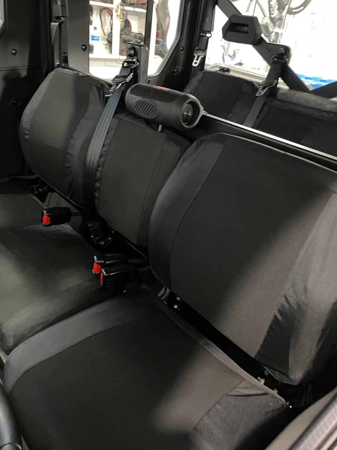 Customer photo review of Camouflage Seat Cover for Polaris Ranger XP 1000/ Crew XP 1000 (3 Pcs)