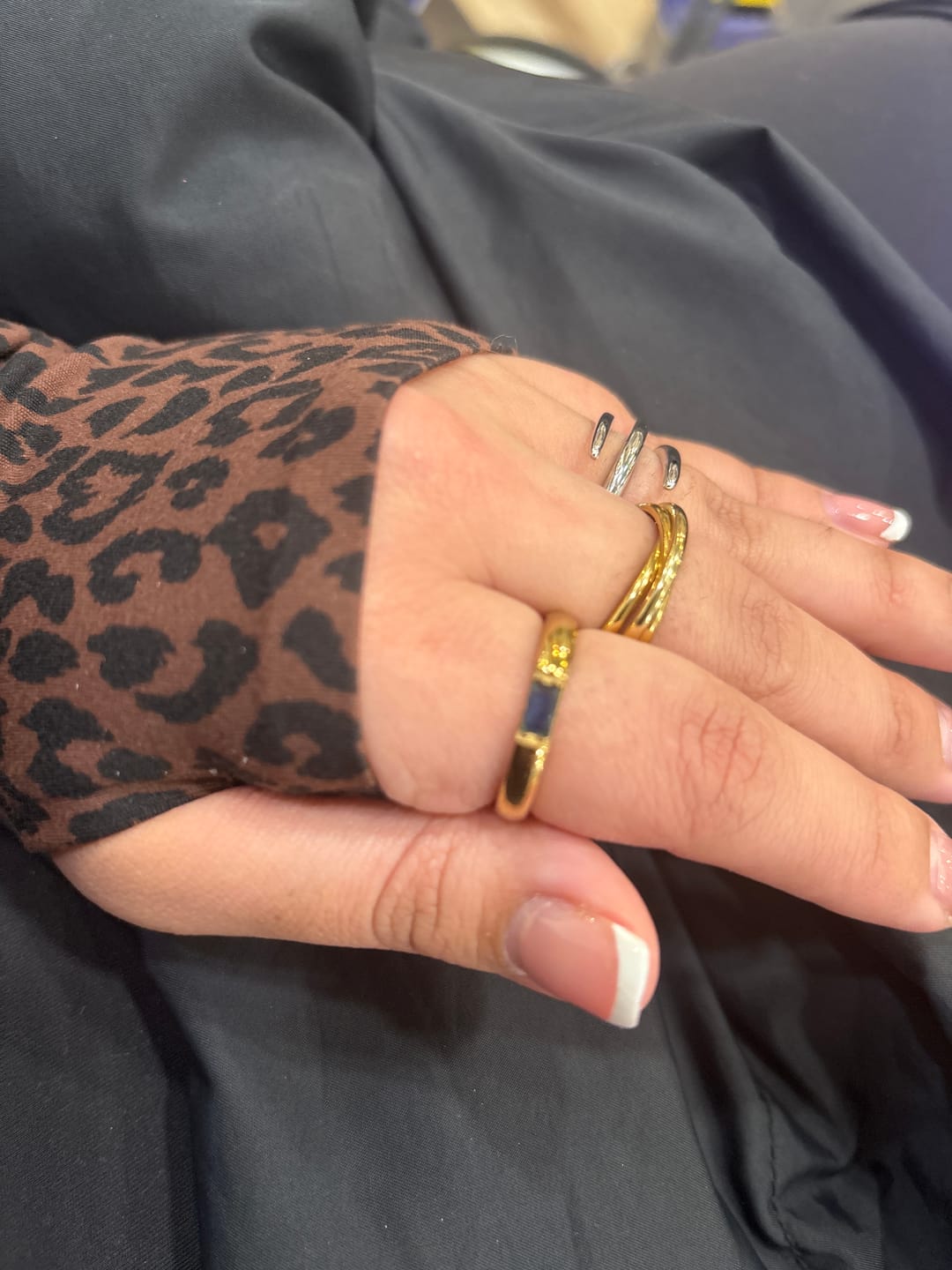 Customer photo review of Treasure Birthstone Ring (Bundle)