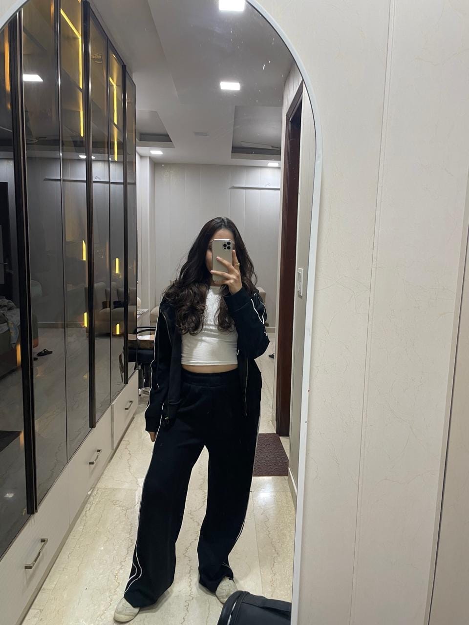 Customer photo review of COMFY STREET CO ORD SET BLACK