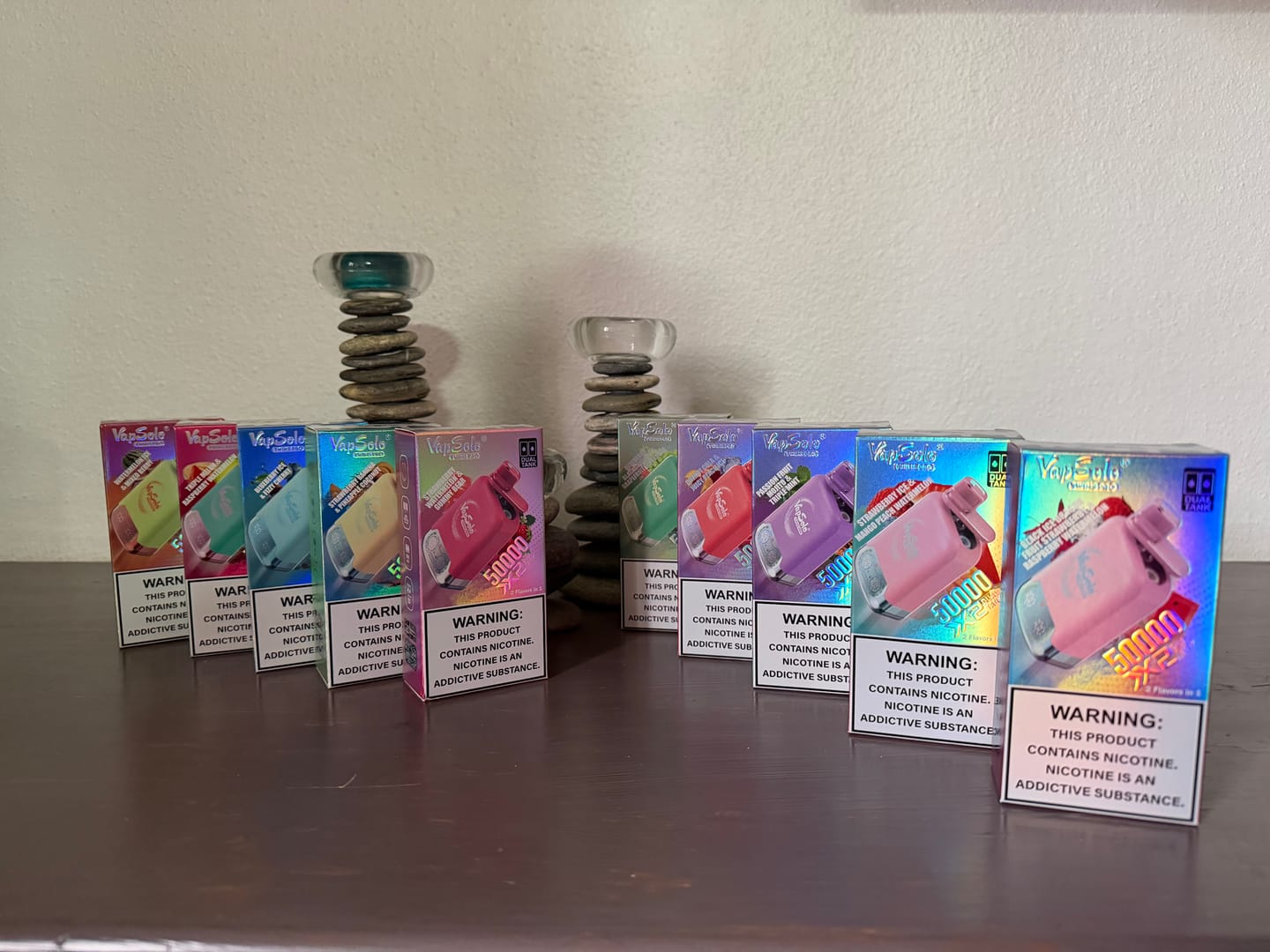 Customer photo review of VAPSOLO TWINS PRO 50K Doble Sabor