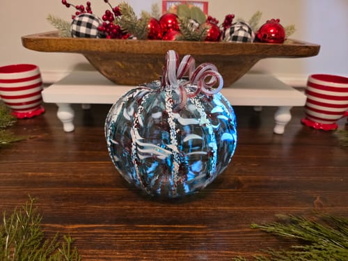 Customer photo review of Winter Frost Pumpkin