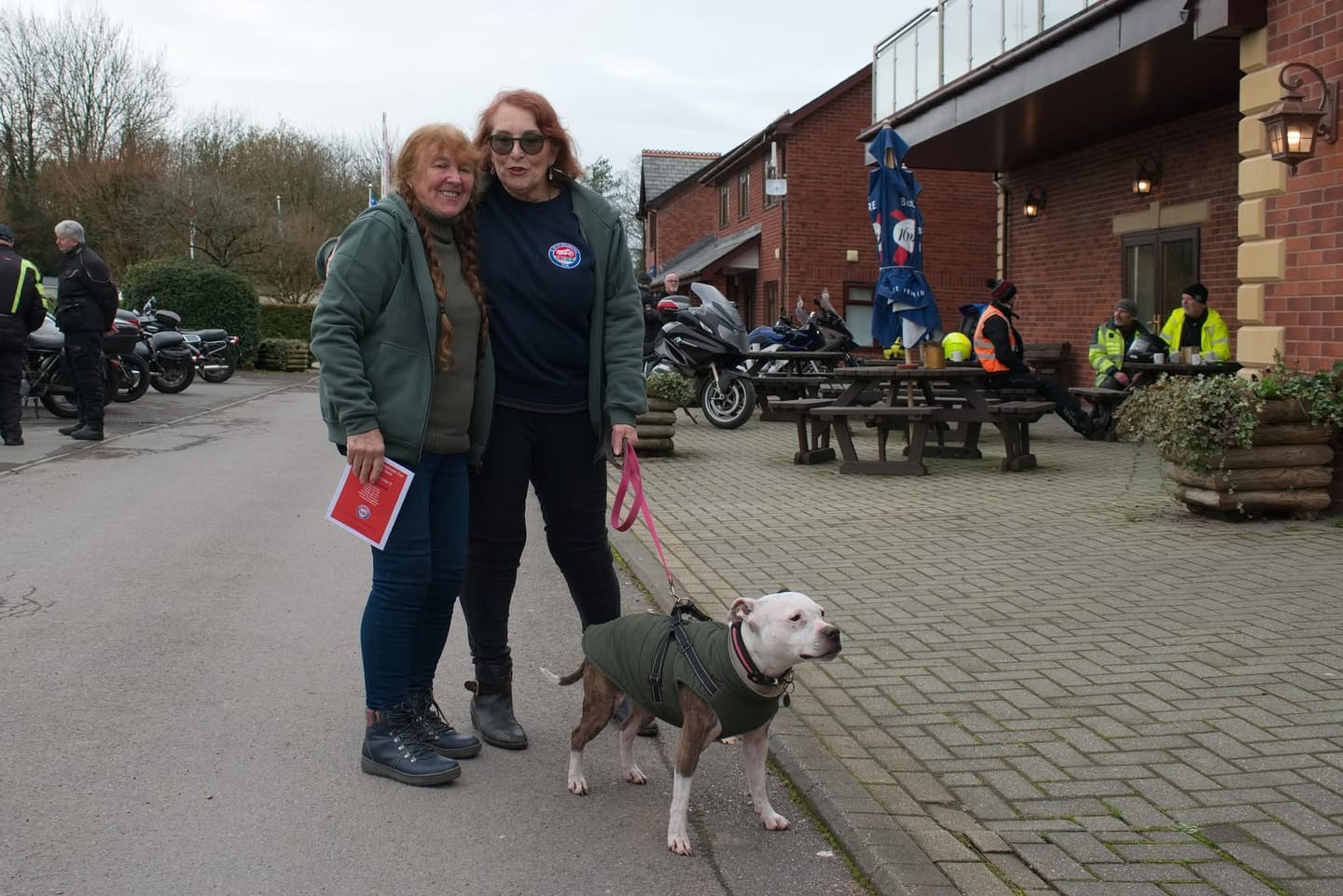 Customer photo review of Ladies' AA-Rated Armoured Motorcycle Hoodie - Easyrider II