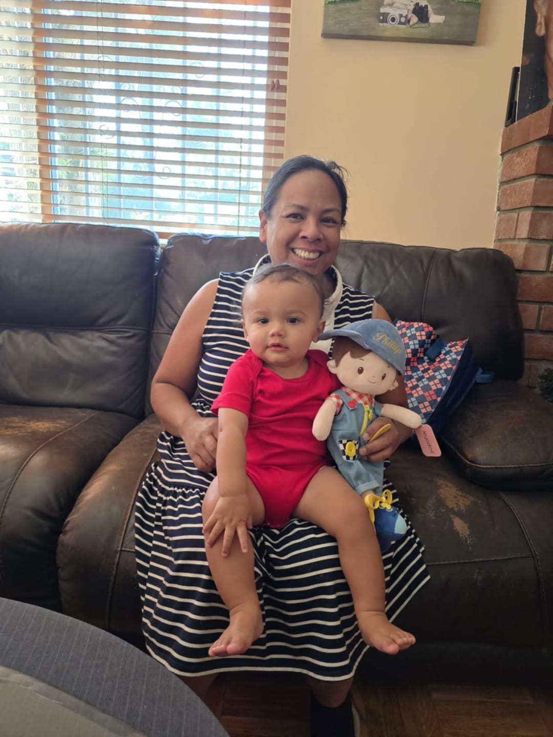 Customer photo review of Personalized Crayon Charles - Montessori Doll