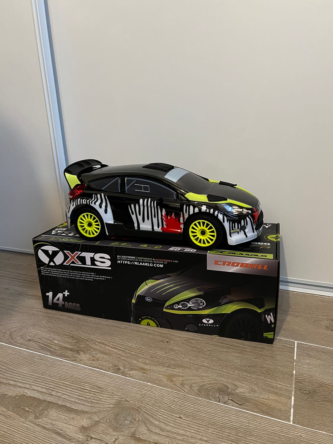 Customer photo review of Rlaarlo 1/10 Scale RTR 4WD Metal Brushless RC Rally Car | XTS-F10