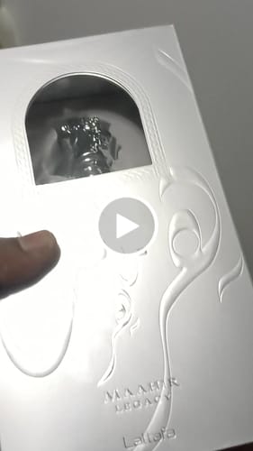 Customer video review of Lattafa Maahir Legacy Eau de Parfum Spray for Men - 3.4 oz / 100 ml