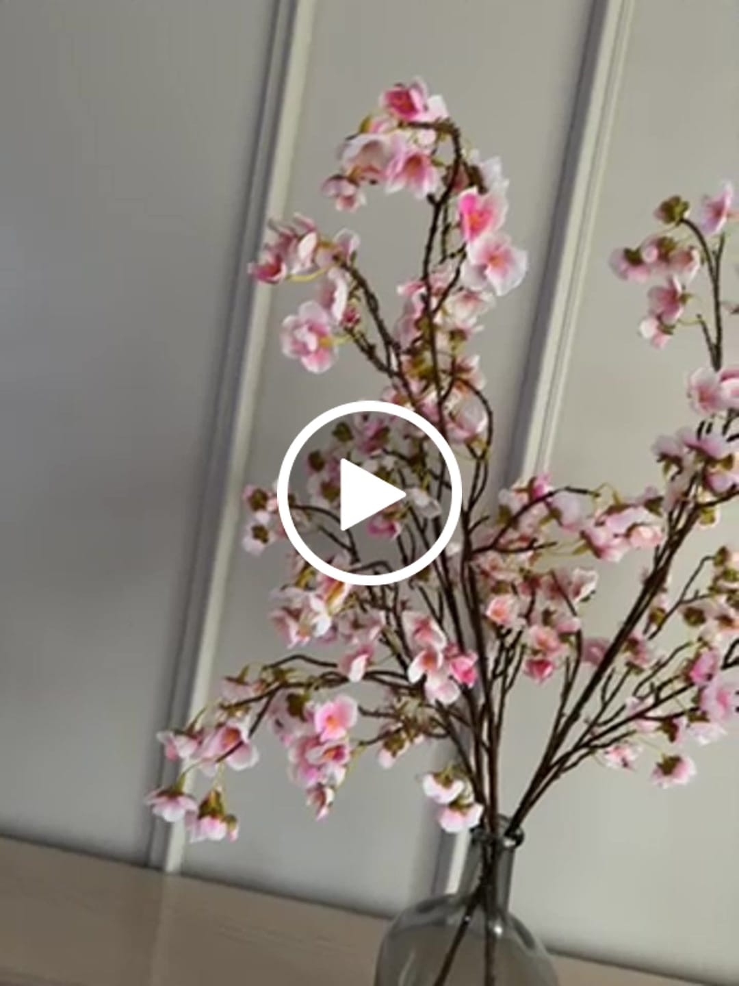 Customer video review of Fleur de Cerisier - Rose (3 tiges)