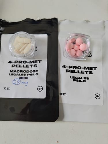 Customer photo review of 4-PRO-MET Pellets 20mg Macrodose "legales Psilo"