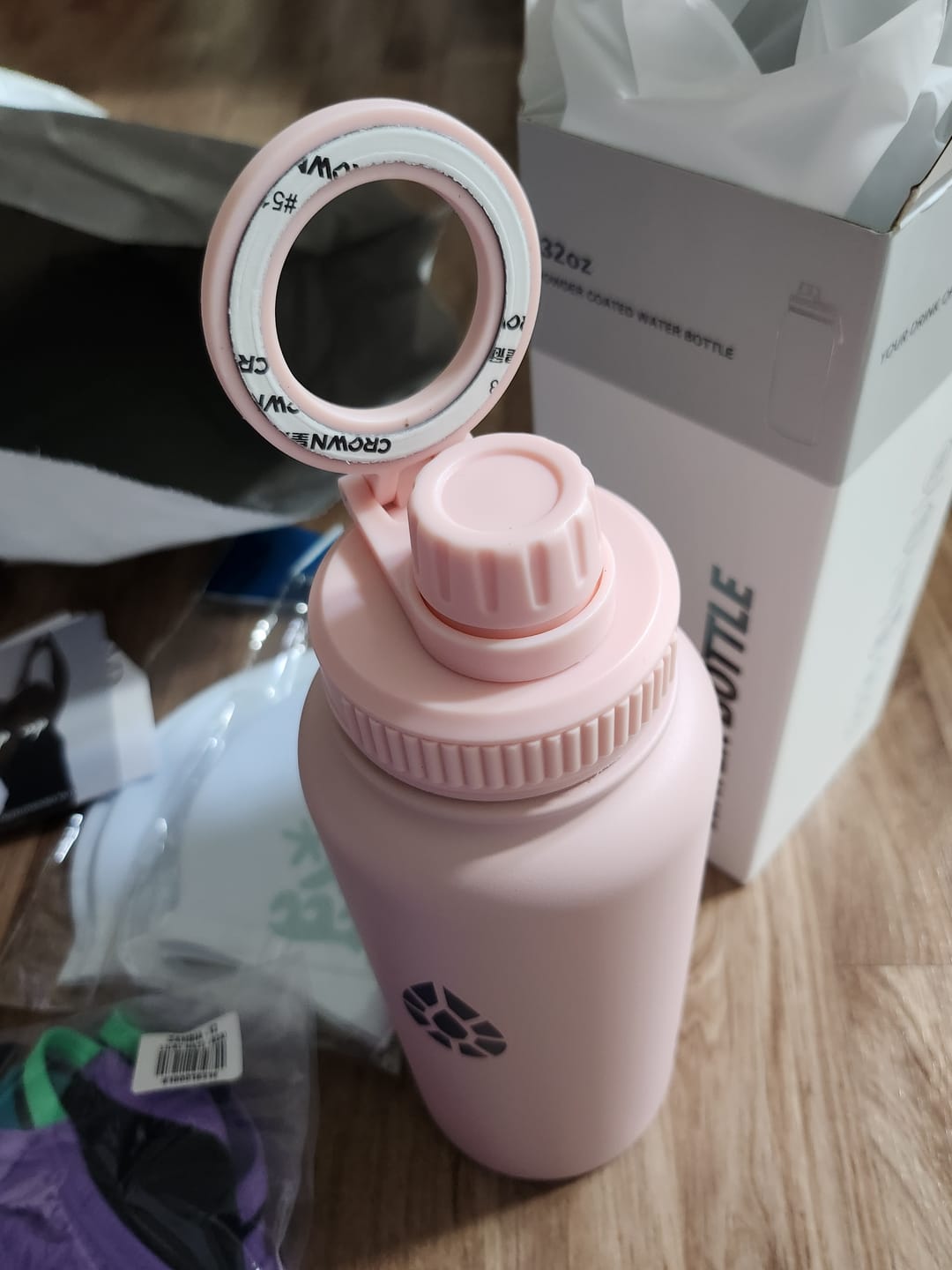 Customer photo review of JAYD Drink Bottle - Pink