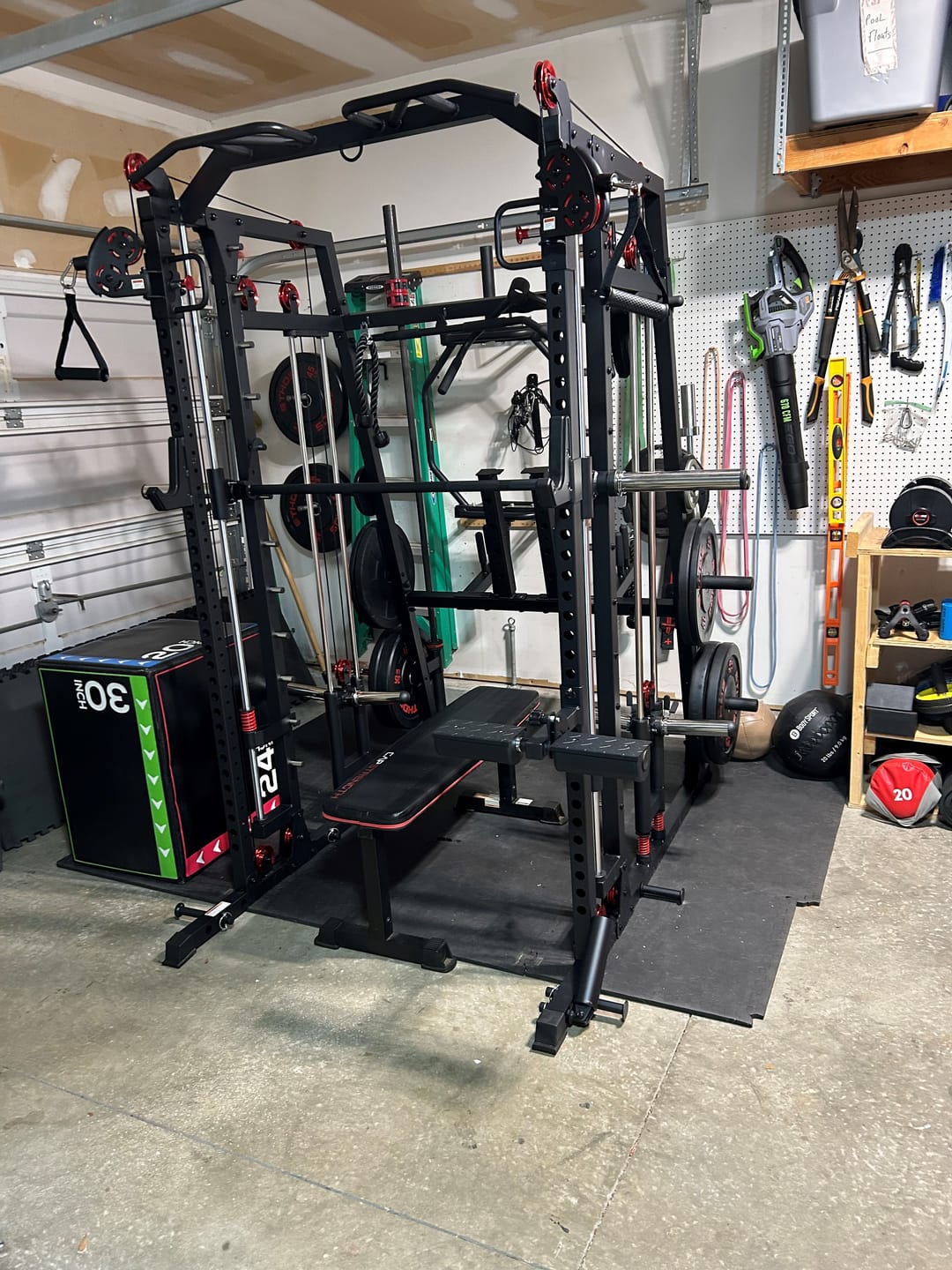 Customer photo review of M4-2.0 Ultra All-In-One Smith Machine Functional Trainer (UPGRADED)