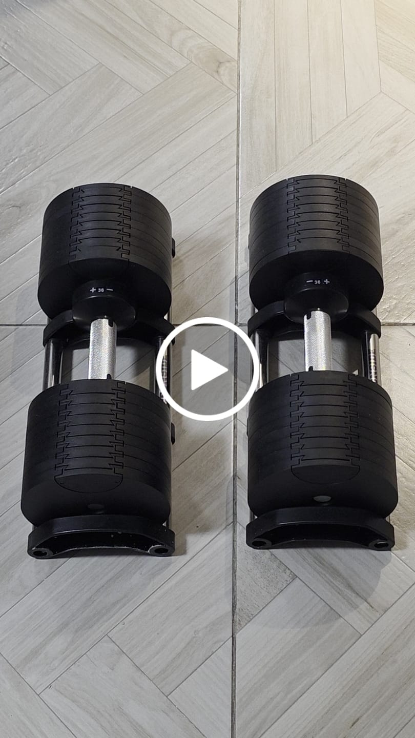 Customer video review of Mancuerna Ajustable 36 kg IRONSIDE Block