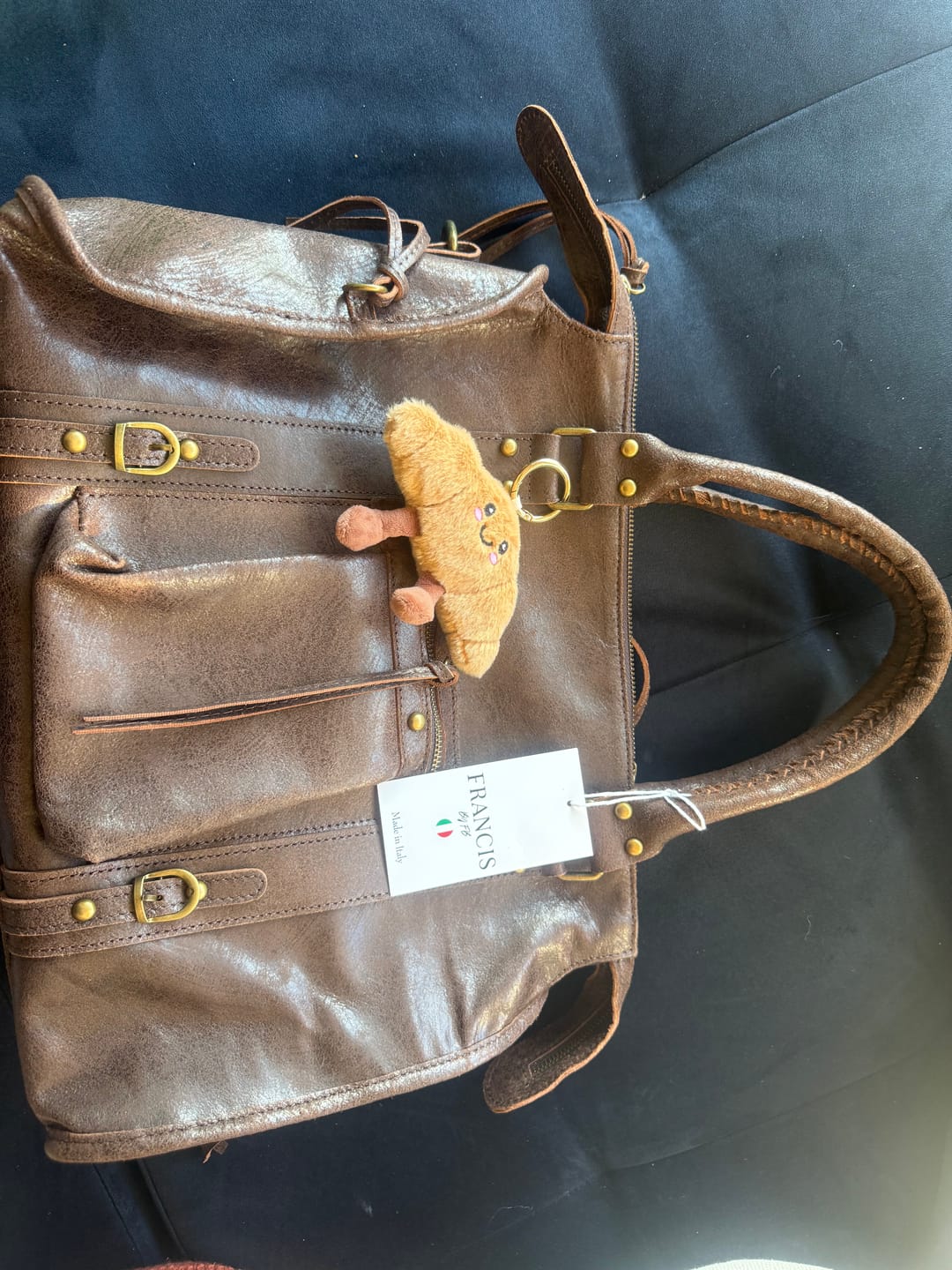 Customer photo review of It girl bag espresso martini