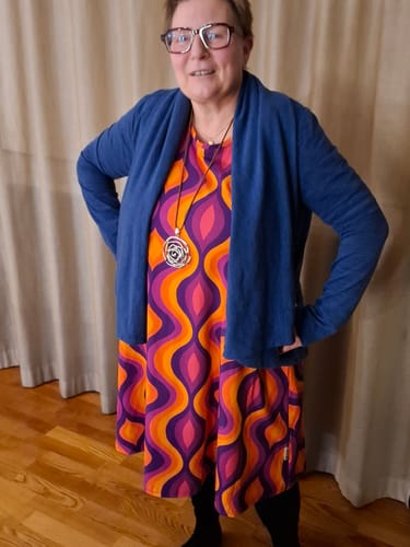 Customer photo review of A-linjeklänning Venus by Rino