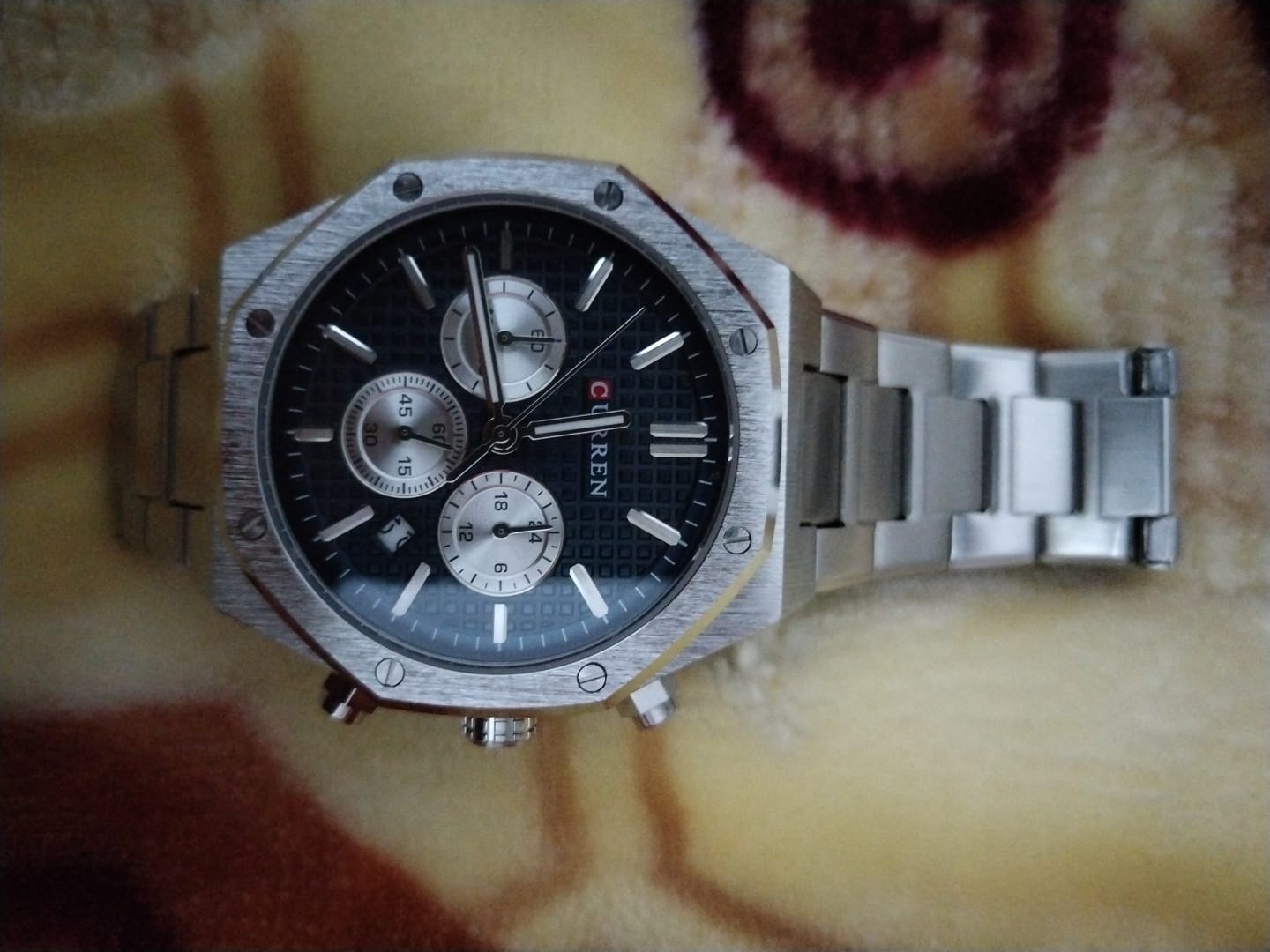 Customer photo review of Curren Atene® orologio uomo acciaio