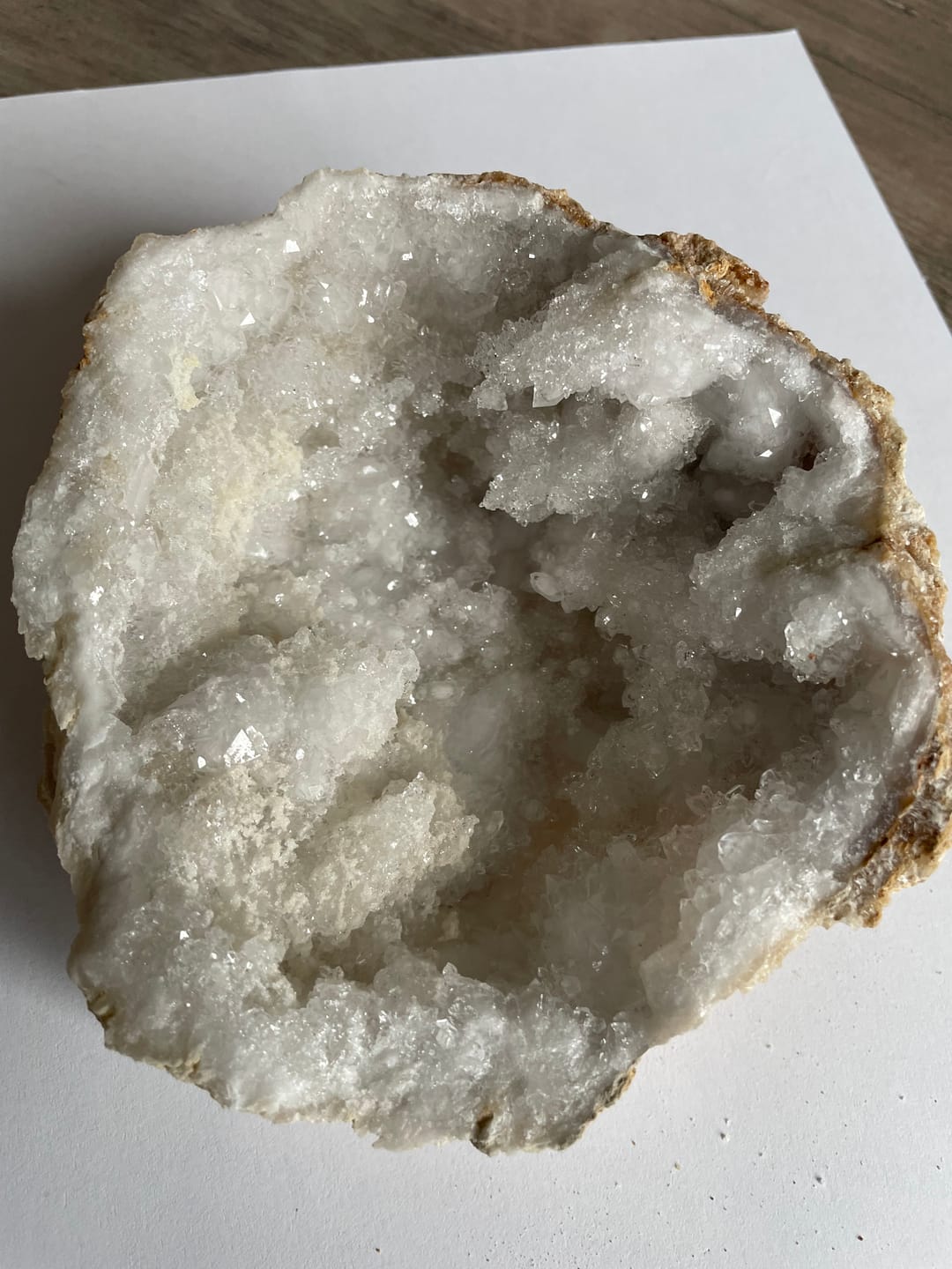 Customer photo review of Géode de quartz