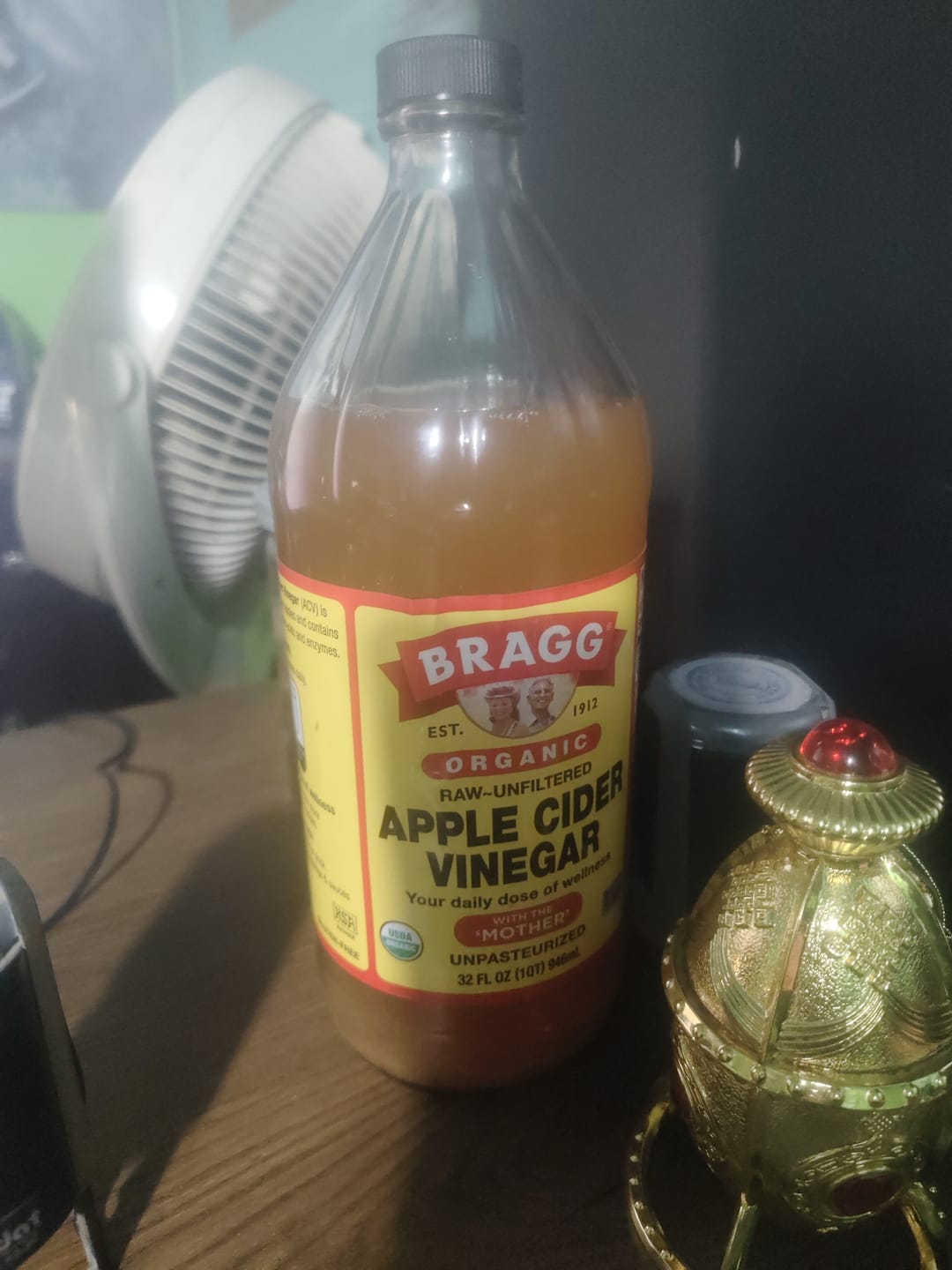 Customer photo review of Organic Apple Cider Vinegar