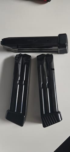 Customer photo review of STI/BUL Armory 2011 9mm/.38/ | Aluminium| Double Stack Open Magazine Base Pad