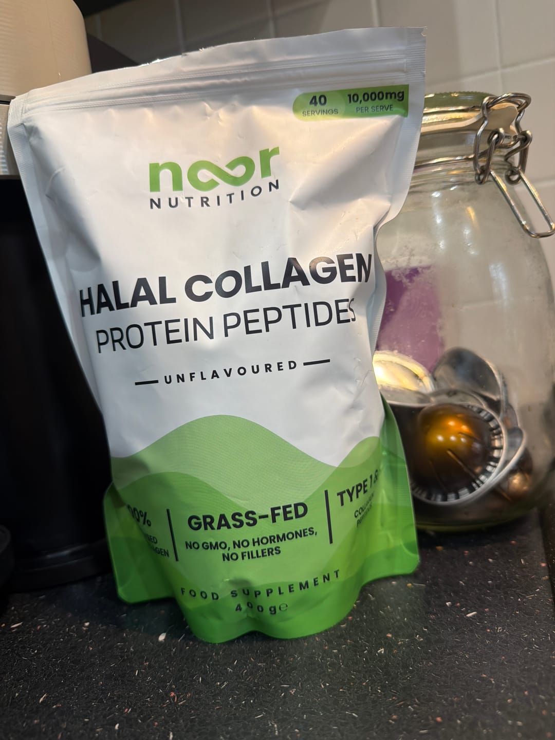 Customer photo review of Halal Collagen Powder