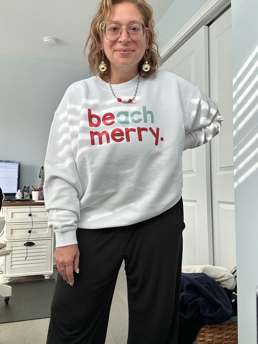 Customer photo review of Beach Merry (Text Only)