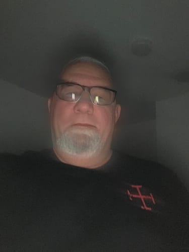 Customer photo review of Deus Vult Shirt