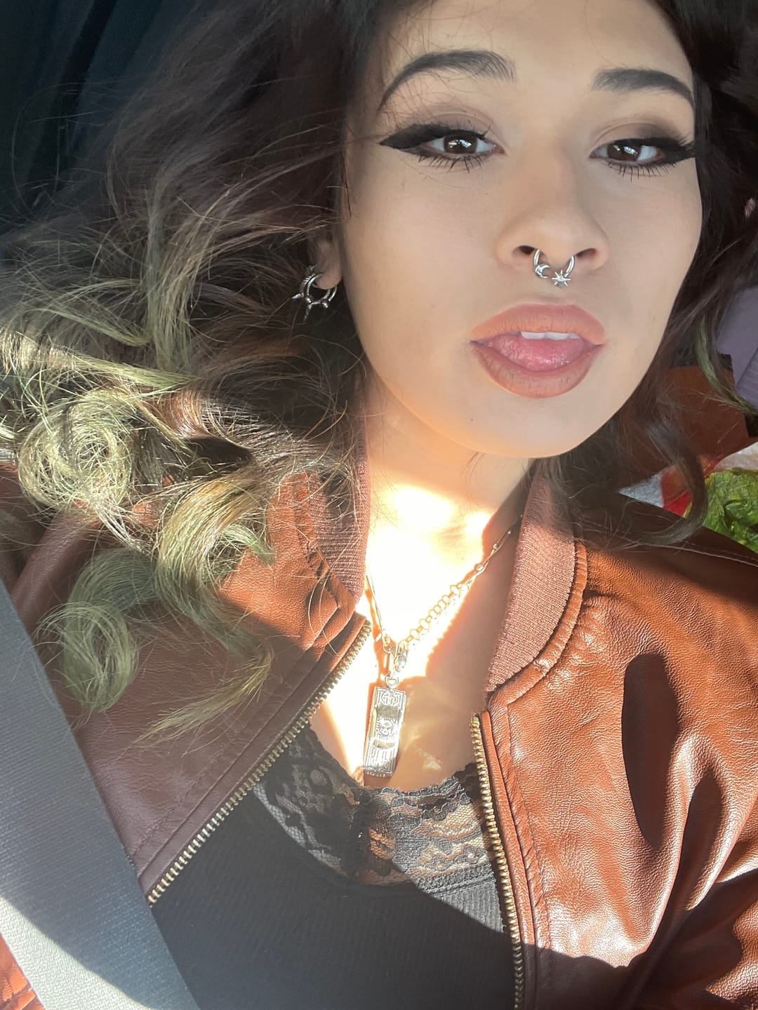 Customer photo review of LOWRIDER PENDANT