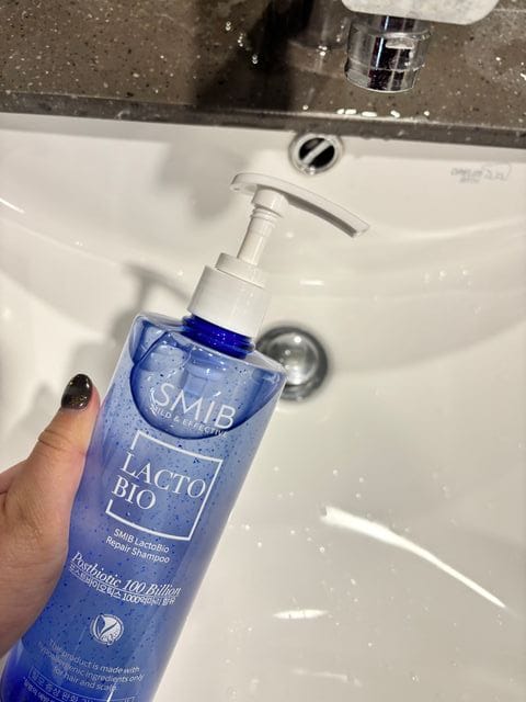 Customer photo review of [ SMIB ] -LactoBio Shampoo >Anti Frizz & Repair Series