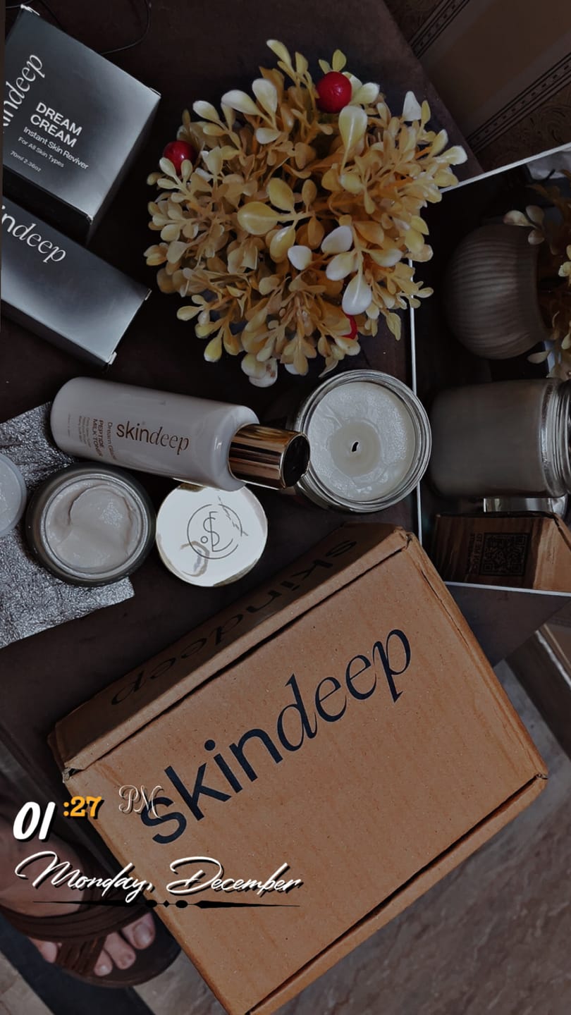 Customer photo review of DREAM CREAM - Instant Skin Reviver