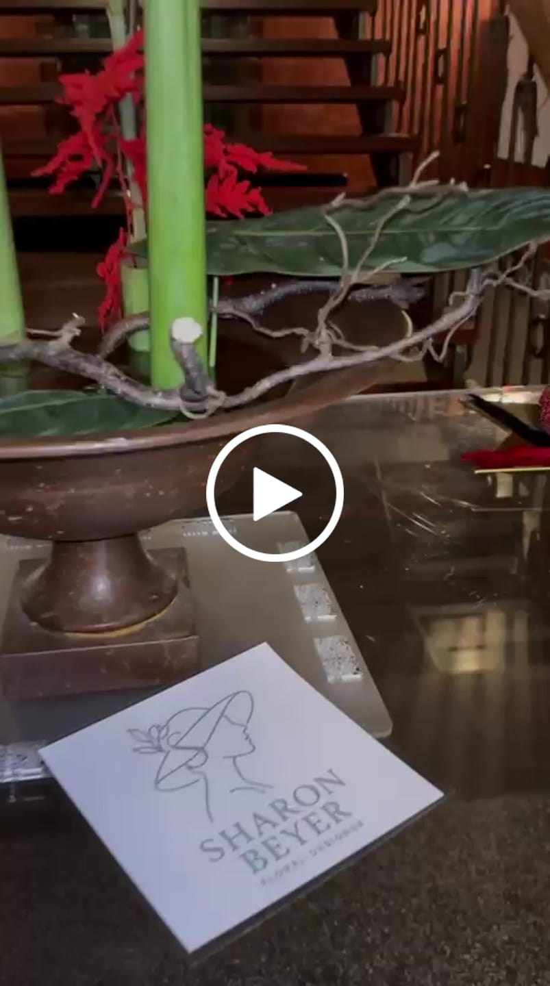 Customer video review of Kenzan Ring 200 mm Flower Frog