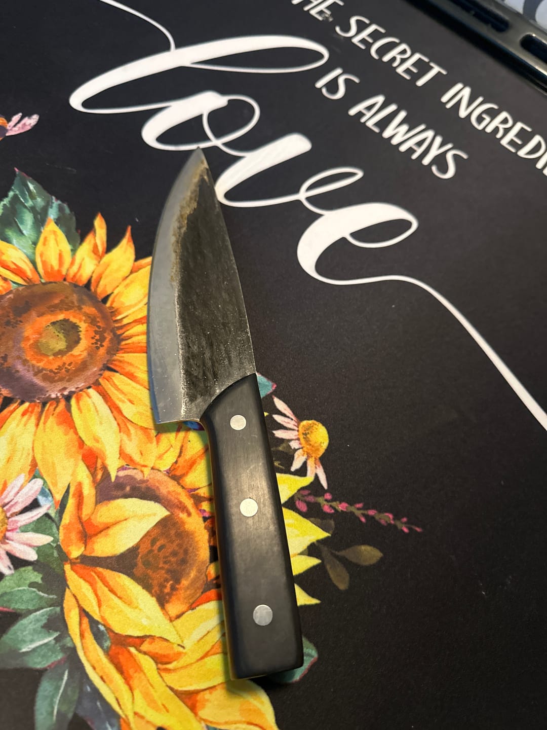 Customer photo review of Tungsten 7" Slicing Knife