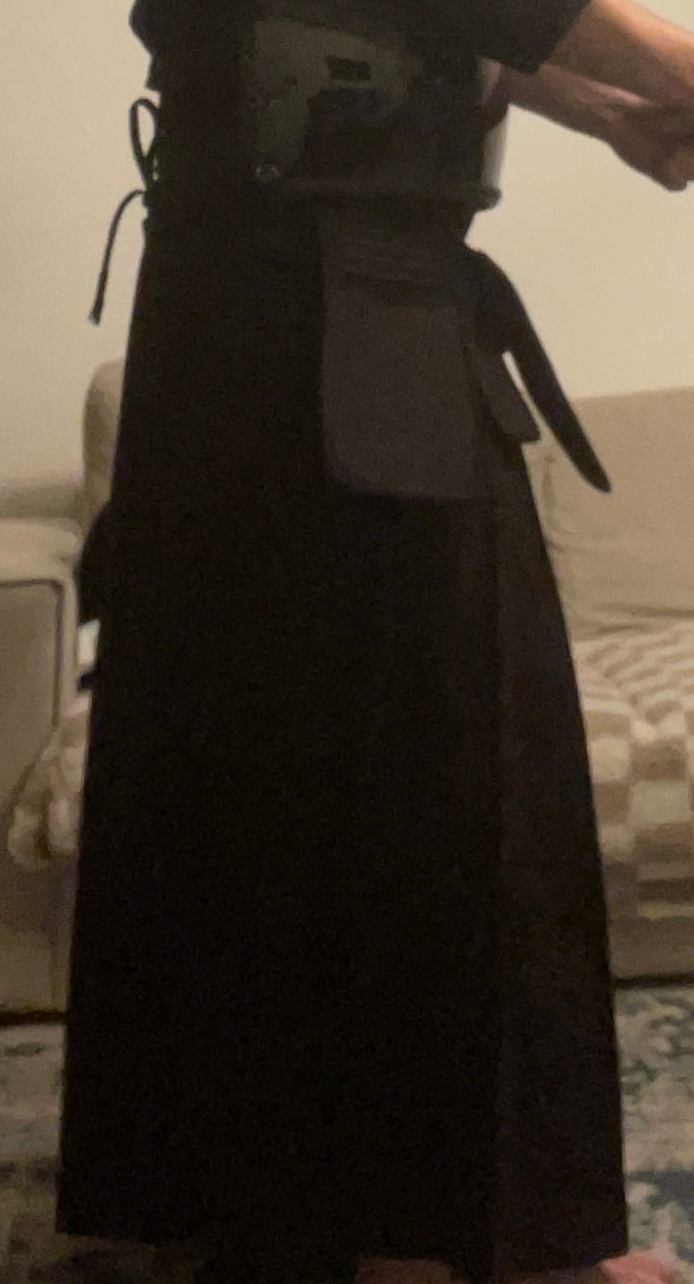 Customer photo review of NEW AND IMPROVED - 'KIYOI' - Shoaizome KEIRYO Hakama