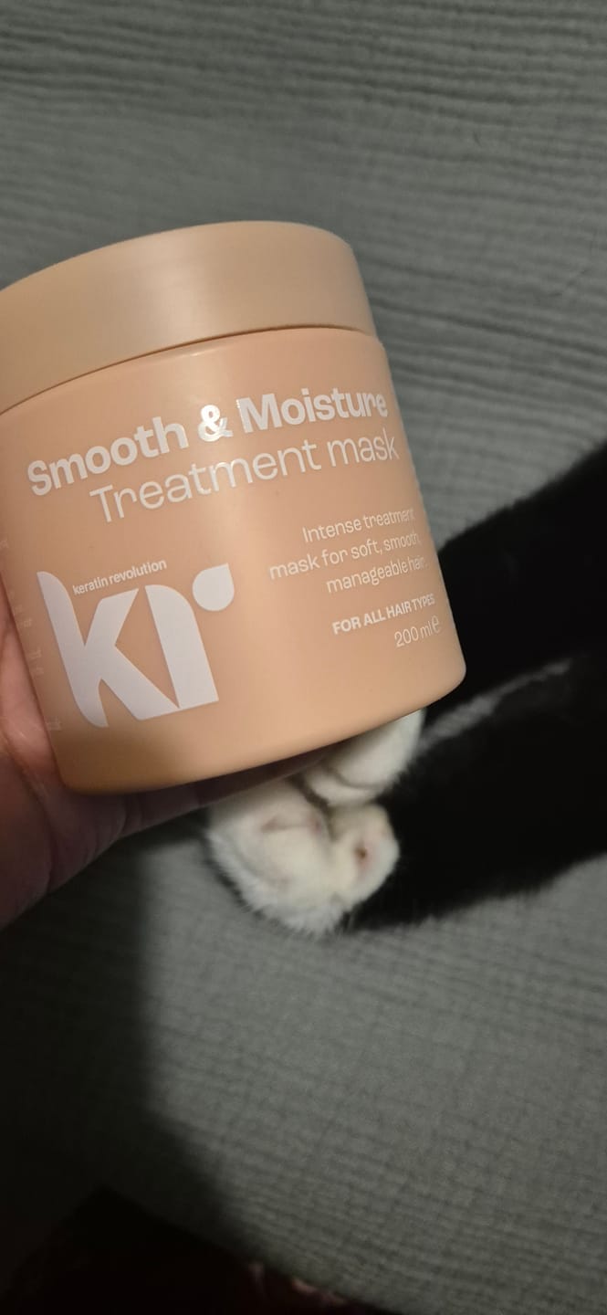 Customer photo review of Smooth & Moisture Treatment Mask 200ml