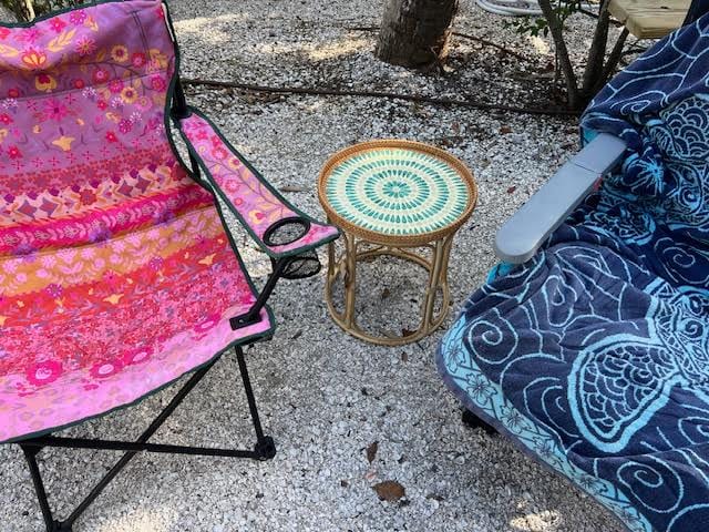 Customer photo review of Serene Rattan Table